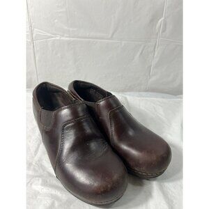 DANSKO XP Tatum Espresso Leather Clogs 36 - US 6